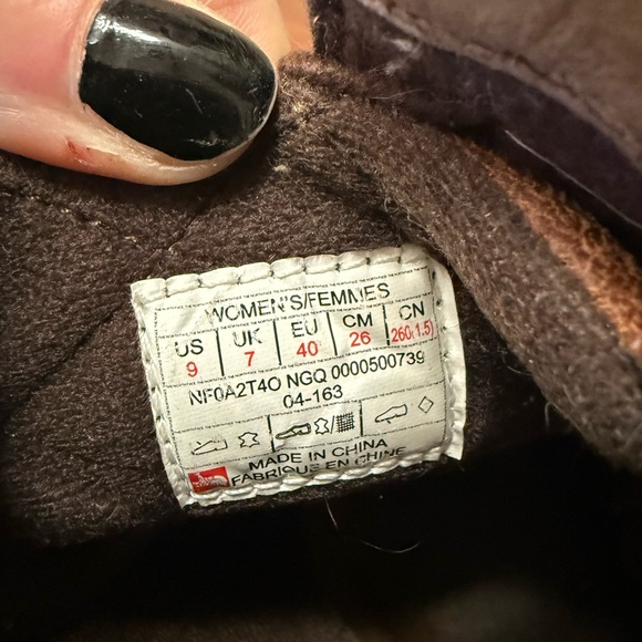 North Face Women’s Ballard Lace Up Boots - Picture 7 of 7